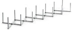 Expandable Rib Holder | Stainless Steel Rib Rack | BBQ Rib Holder | Holds Up to Six Racks | Grill Accessory UK | Caterbitz