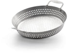 Napoleon Stainless Steel Grilling Wok with Perforated Design and Built-in Handles