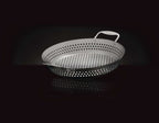 Napoleon Stainless Steel Grilling Wok with Perforated Design and Built-in Handles