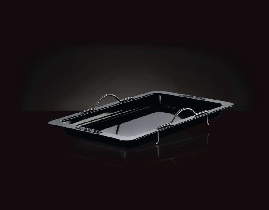 Napoleon Drop-In Grill Roasting Pan with Porcelain-Enamel Finish and Handles