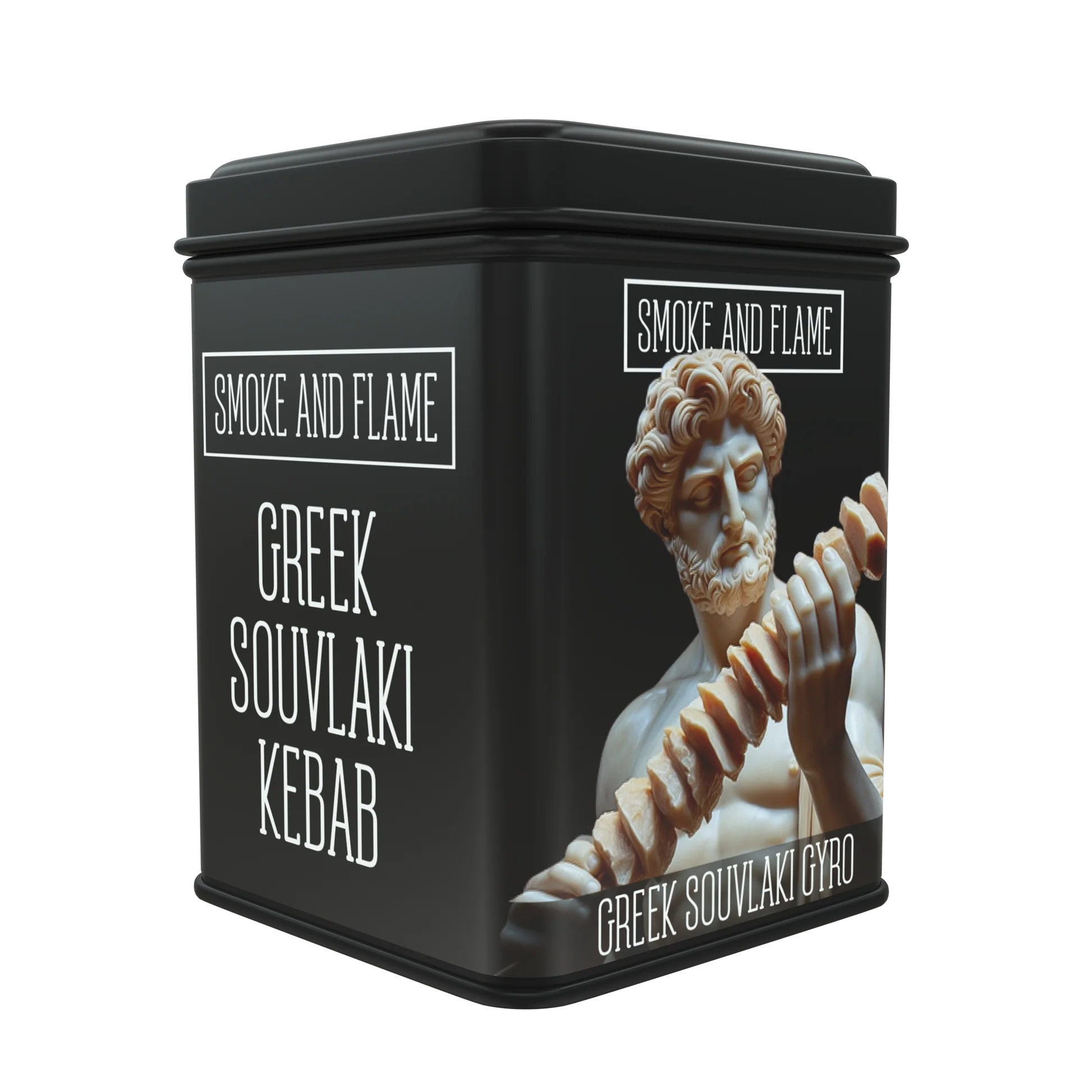 Smoke and Flame Greek Souvlaki Chicken Gyro