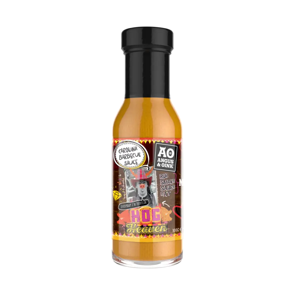 Angus & Oink Hog Heaven Carolina Mustard Sauce 350ml Squeezy